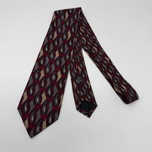 Vintage J.Z. Richards Parisian All Silk Paisley Tie